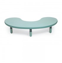 Angeles BaseLine Teacher / Kidney Table – Teal Green  with 16″ Legs & FREE SHIPPING